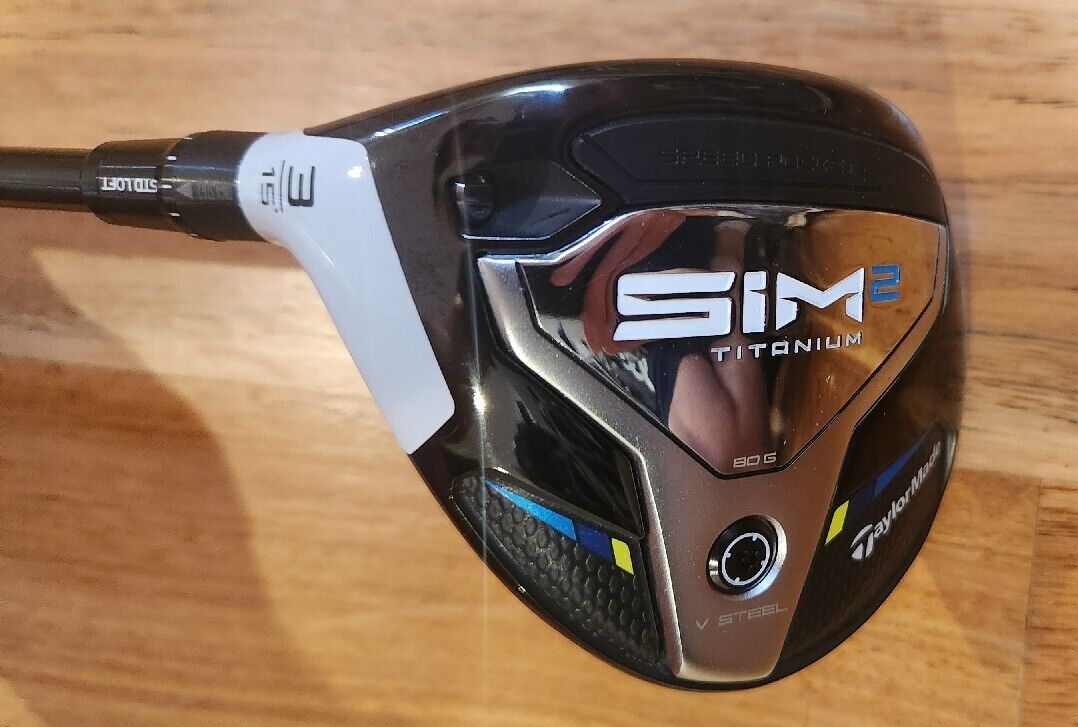 LH TAYLORMADE SIM 2 Ti 3 Wood Fairway - FUJIKURA EXS 6.0 REGULAR NEW LEFT HANDED