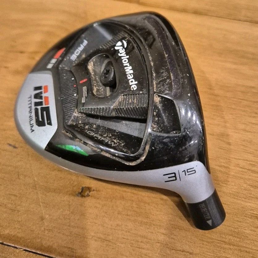 TAYLORMADE M5 TI  15° 3 FAIRWAY WOOD HEAD ONLY - FW Titanium 0
