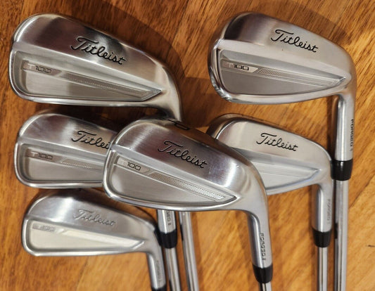 TITLEIST T100 5-PW IRONS - DYNAMIC GOLD X100 TOUR ISSUE SHAFTS - 2023 VERSION