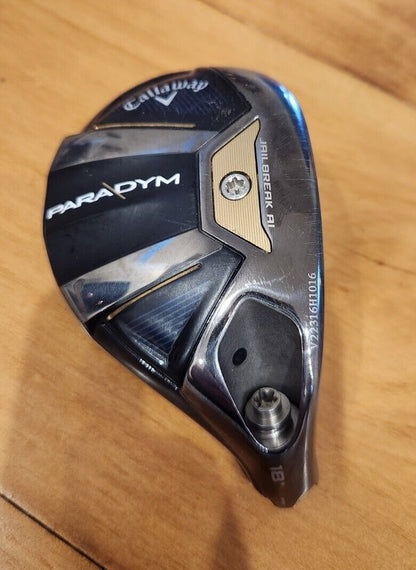 CALLAWAY PARADYM 18° HYBRID - CHOICE OF SHAFT R S X