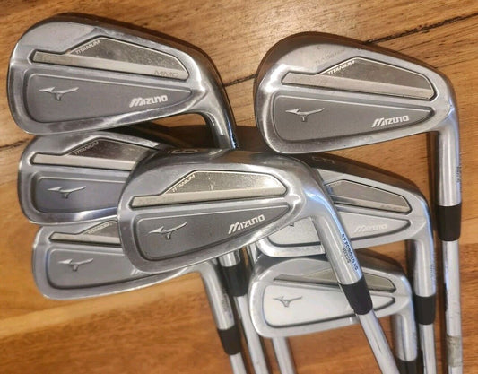 MIZUNO MP-18 MMC IRONS FORGED 4-PW KBS TOUR STIFF FLEX SHAFTS