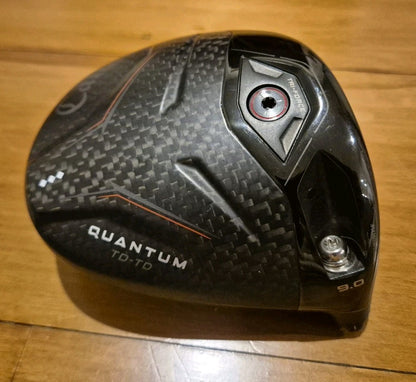 CALLAWAY QUANTUM 9.0 TRIPLE DIAMOND TD TD TOUR DRAW MAX   HEAD ONLY TOUR ISSUE0