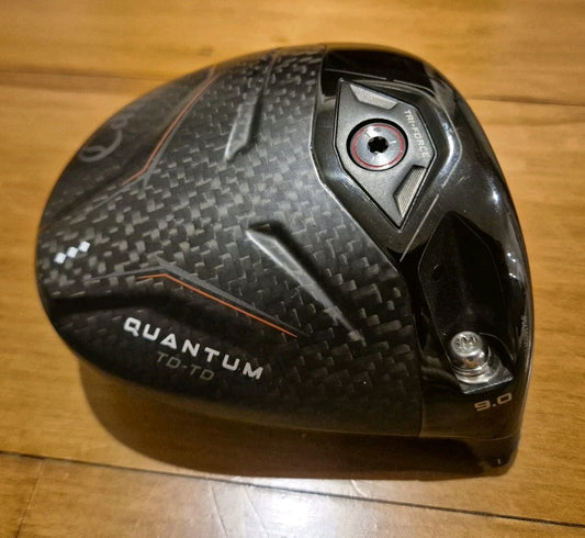 CALLAWAY QUANTUM 9.0 TRIPLE DIAMOND TD TD TOUR DRAW MAX   HEAD ONLY TOUR ISSUE0