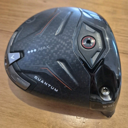 CALLAWAY QUANTUM 9.0+ TRIPLE DIAMOND MAX   - HEAD ONLY - TC SERIAL TOUR ISSUE +0