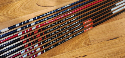 FUJIKURA VENTUS GOLF SHAFTS BLUE RED BLACK - ADAPTER & GRIP INCLUDED