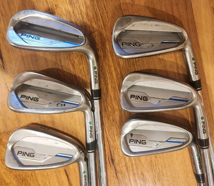 PING I E1 IRONS - Nippon 120S STIFF - CUSTOM BUILD TO LENGTH - 5-PW, 3 Iron & UW