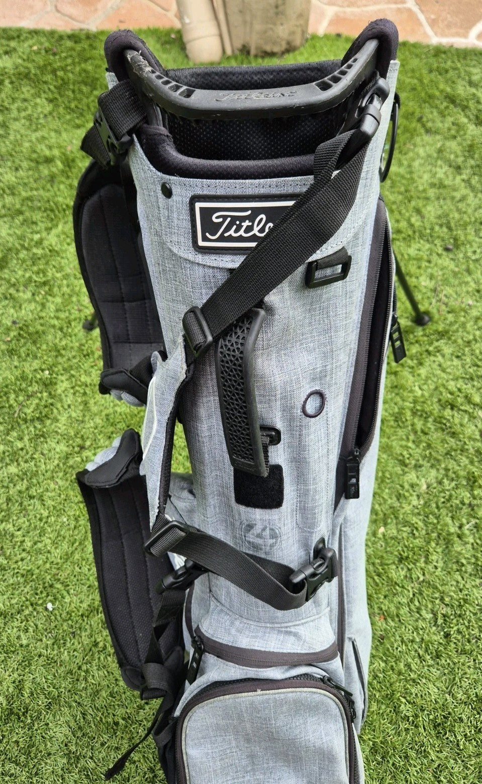 TITLEIST GOLF CART CARRY BAG BLACK STAND BAGS7