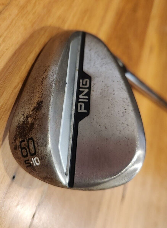PING S159 60S GOLF TOUR ISSUE RAW WEDGE - LOB 60* LOFT 10* BOUNCE DG S400