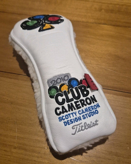SCOTTY CAMERON DESIGN STUDIO CLUB CHAMPION 2010     Headcover HYBRID TITLEIST 0