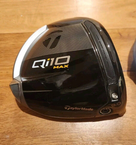 TAYLORMADE QI10 MAX 9° DRIVER EXCELLENT CONDITION  CARBONWOOD