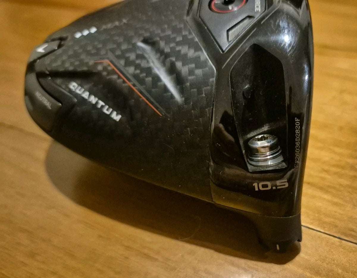 CALLAWAY QUANTUM 10.5° TRIPLE DIAMOND MAX     - HEAD ONLY 10.5 - TOUR ISSUE1
