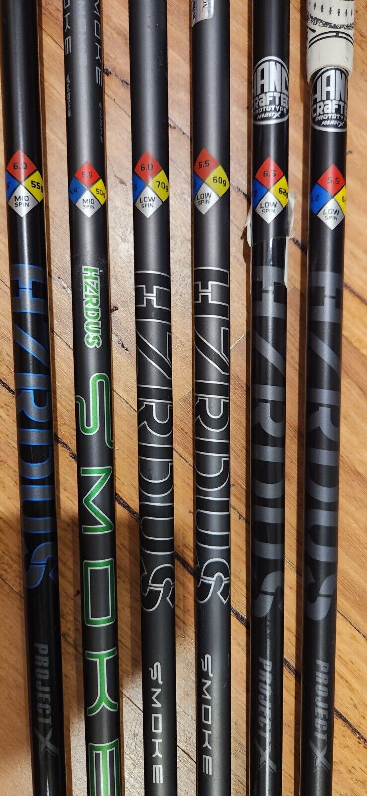 PROJECT X HZRDUS SMOKE iM10 HANDCRAFTED GOLF SHAFTS CUSTOM BUILD