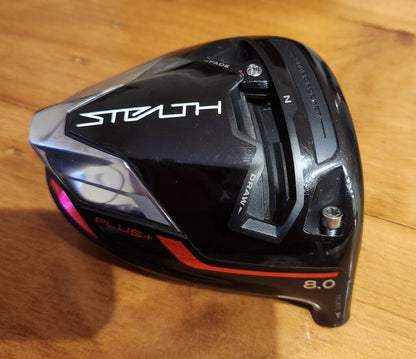 TAYLORMADE STEALTH PLUS 8° DRIVER EXCELLENT CONDITION CARONWOOD