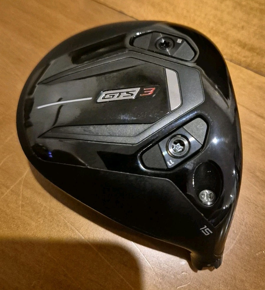 TITLEIST GTS3 15° 3 WOOD GOLF HEAD ONLY 3 FAIRWAY WOOD FW  ️  GTS 30