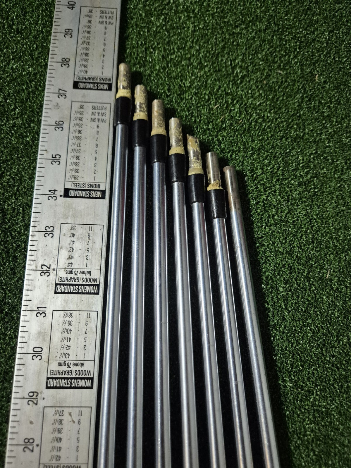 PROJECT X LS 7.0 EXTRA STIFF IRON IRONS SHAFTS 4-PW 0.355 TAPER TIP3