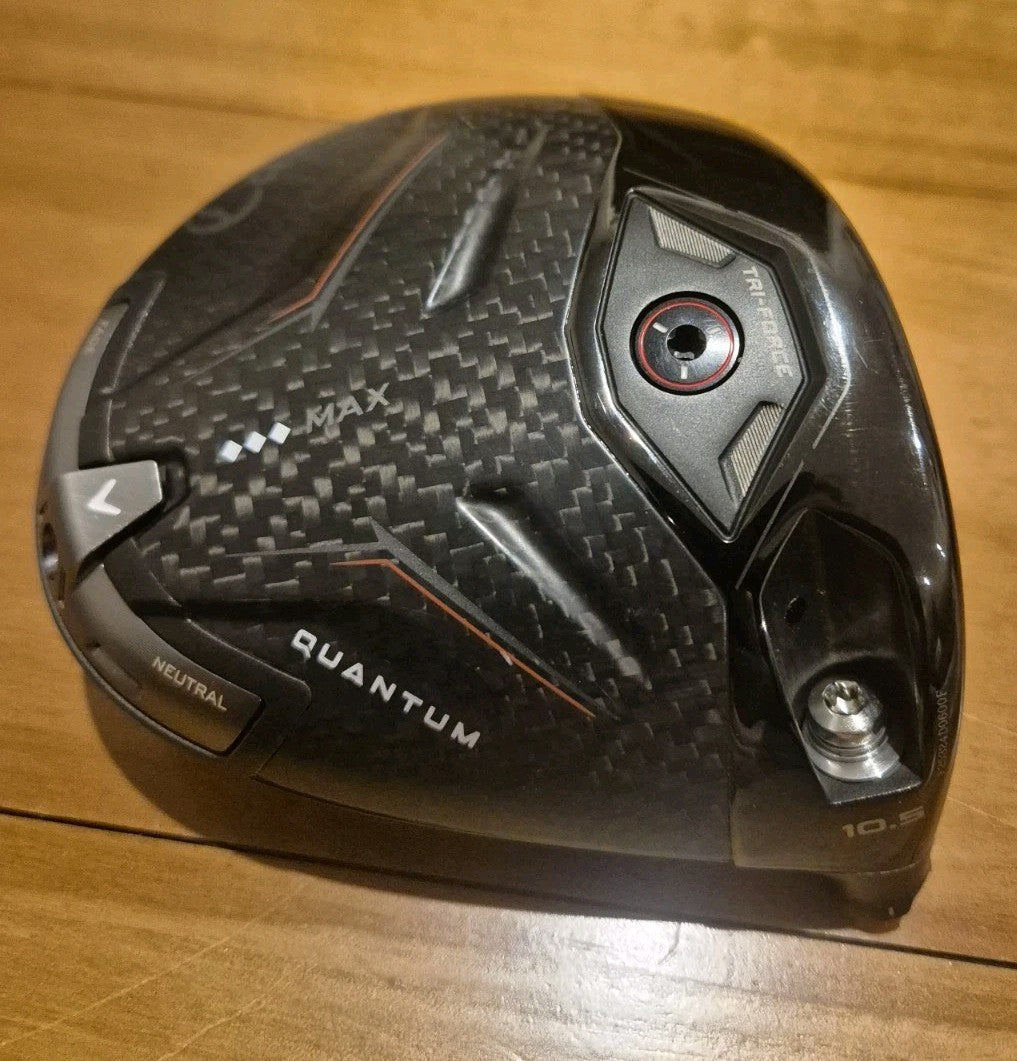 CALLAWAY QUANTUM 10.5° TRIPLE DIAMOND MAX   - HEAD ONLY 10.50