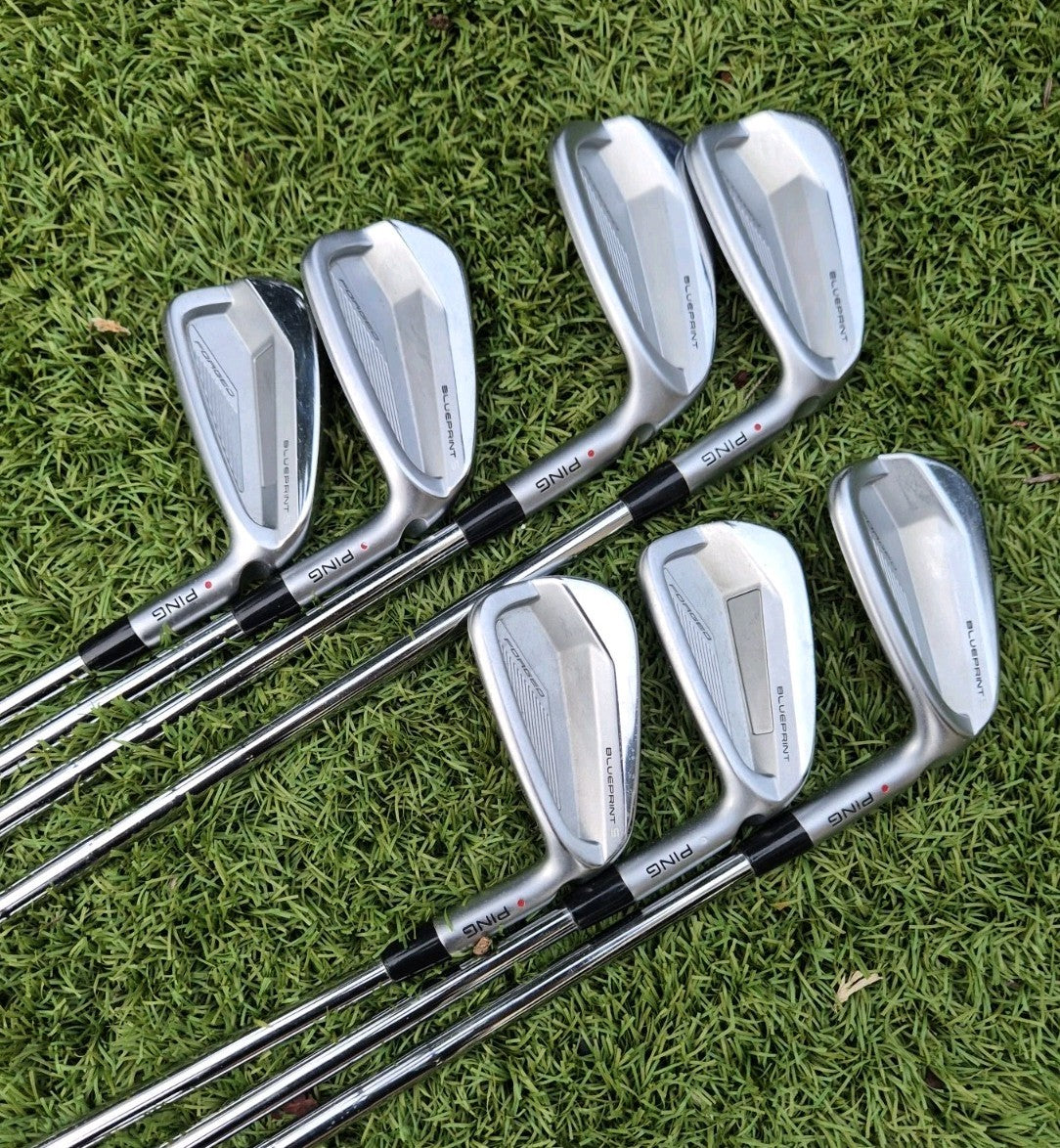 PING Blue Print S Forged IRONS 4-PW IRON BLUEPRINT - RED DOT KBS TOUR Stiff 3