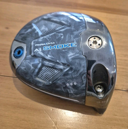 CALLAWAY PARADYM Ai SMOKE TRIPLE DIAMOND     9° + DRIVER HEAD ONLY TOUR ISSUE0