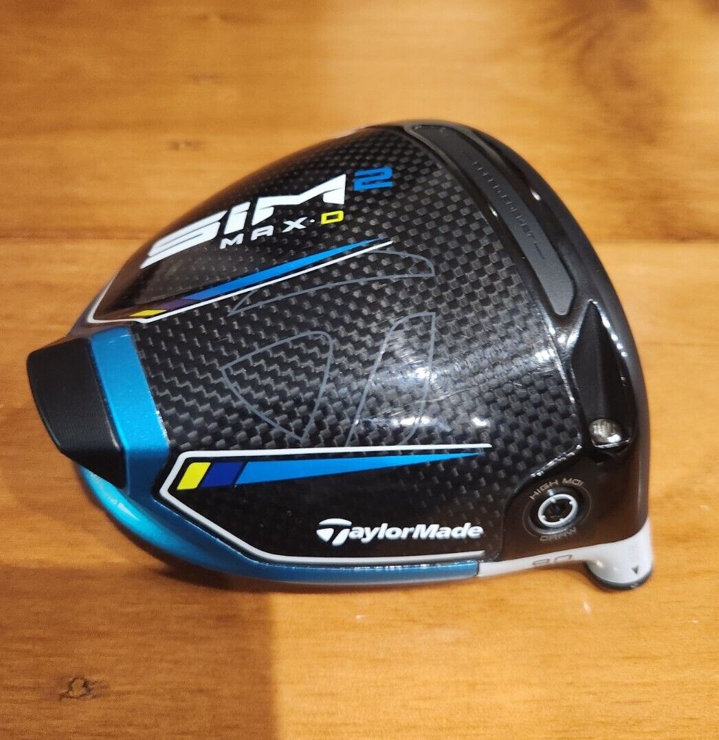 TAYLORMADE SIM 2 MAX D 9.0° DRIVER TOUR ISSUE + T SERIAL  SIM2 MAXD