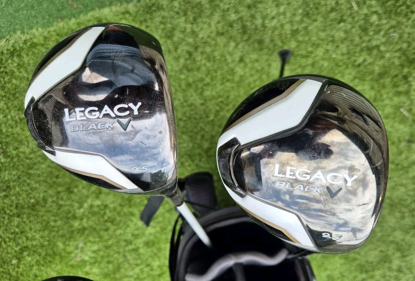 CALLAWAY LEGACY BLACK 9.5° DRIVERS  - 3 SHAFT OPTIONS