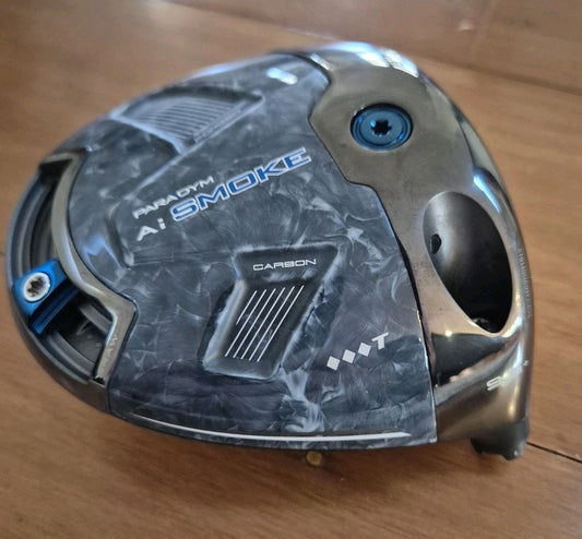CALLAWAY PARADYM Ai SMOKE TRIPLE DIAMOND T  9° + DRIVER HEAD ONLY TOUR ISSUE 9+0