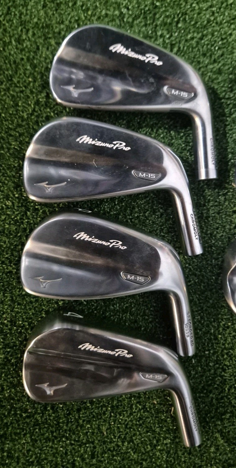 MIZUNO PRO M15 M-15 FORGED IRONS 4-PW - HEADS ONLY1