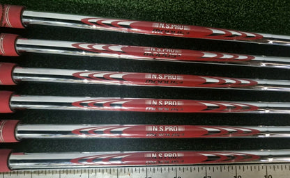 NIPPON MODUS 3 TOUR 120S IRON IRONS SHAFTS MMC GRIPS 5-PW 0.355 TAPER TIP4