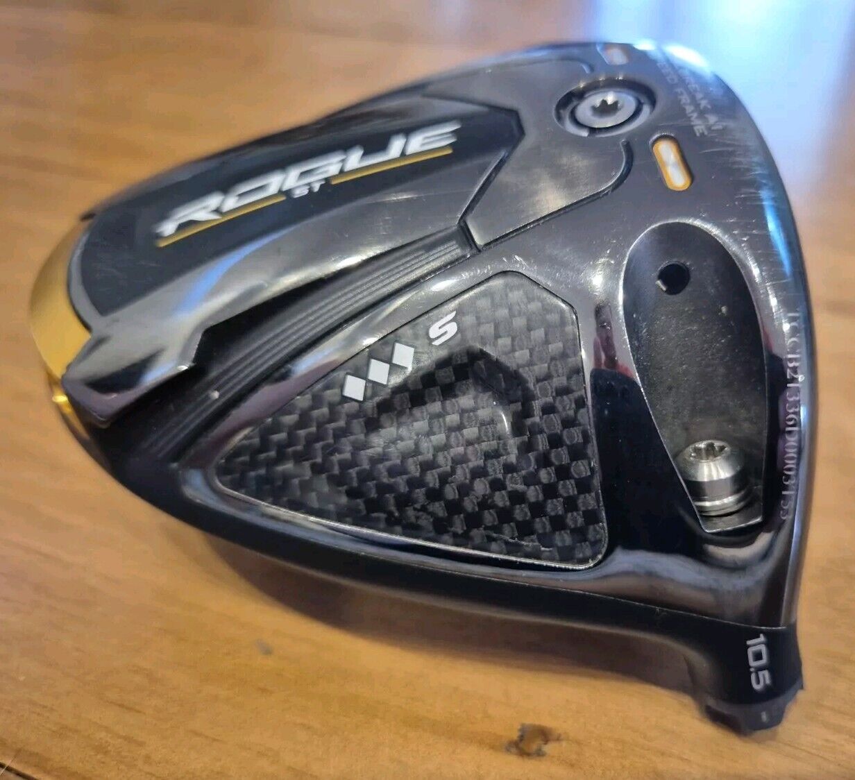 CALLAWAY ROGUE ST 10.5°  TC SERIAL DRIVER - TRIPLE DIAMOND S