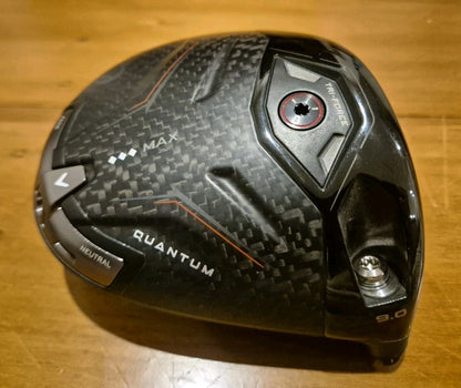 CALLAWAY QUANTUM 9.0 TRIPLE DIAMOND MAX   - HEAD ONLY - TC SERIAL TOUR ISSUE0