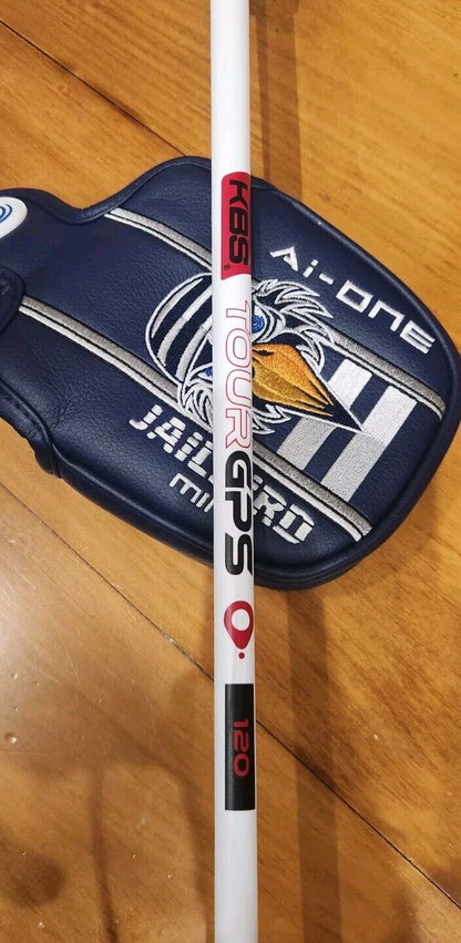 ODYSSEY AI - ONE MINI JAILBIRD PUTTER - 35.5" KBS TOUR GPS 120 GRAPHITE SHAFT