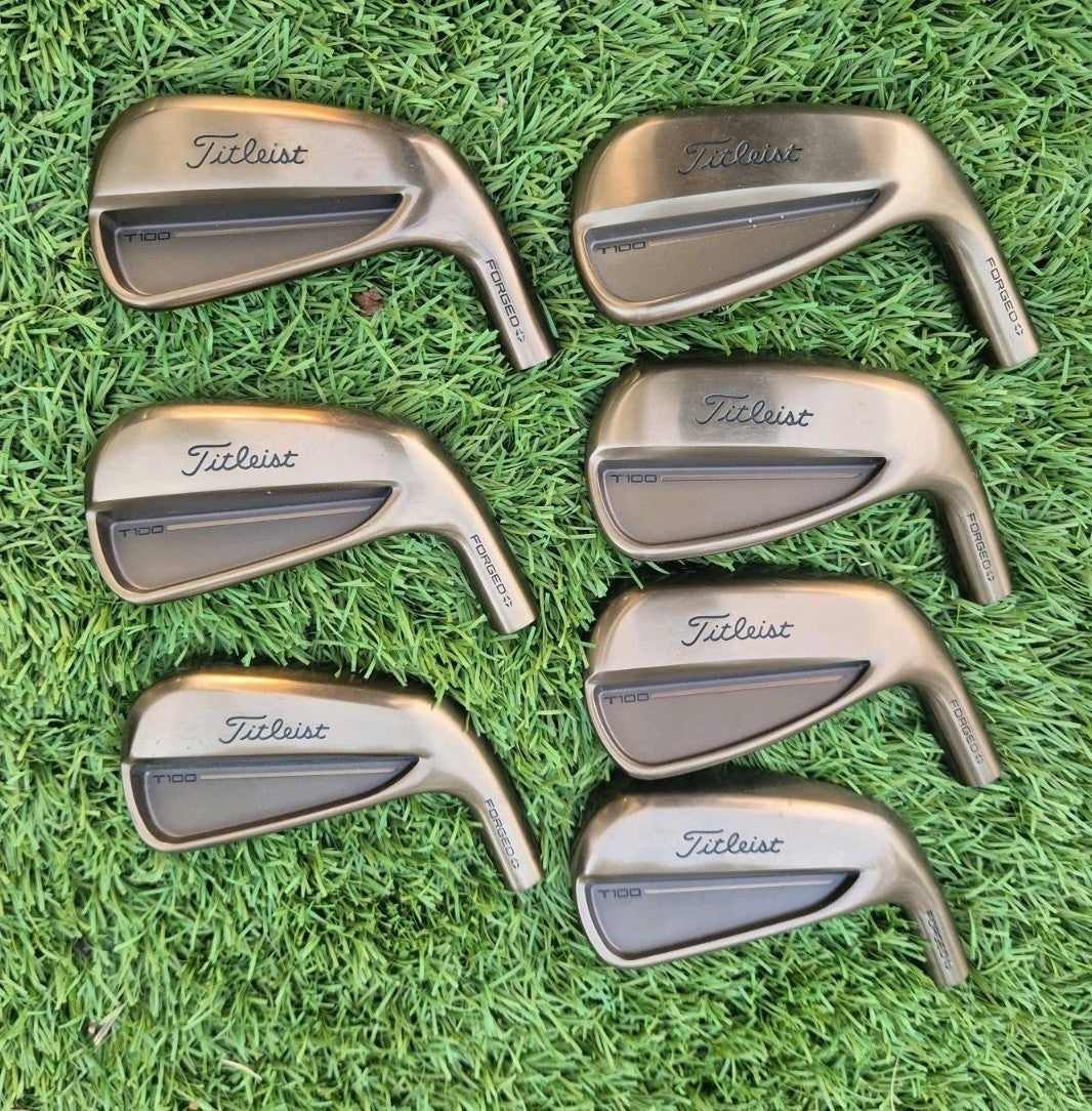 TITLEIST T100 GEN 4 IRONS 4-PW - LIMITED EDITION OIL CAN - HEADS ONLY  ️ 0