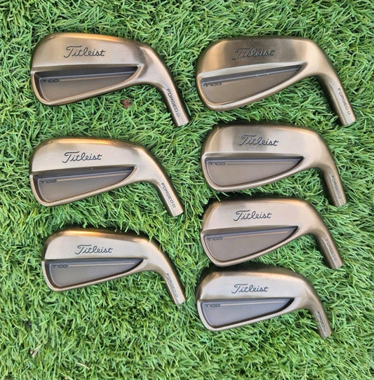 TITLEIST T100 GEN 4 IRONS 4-PW - LIMITED EDITION OIL CAN - HEADS ONLY  ️ 0