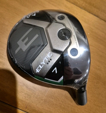 CALLAWAY ELYTE TRIPLE DIAMOND T 21° HEAD ONLY TOUR ISSUE 7 WOOD FAIRWAY    0