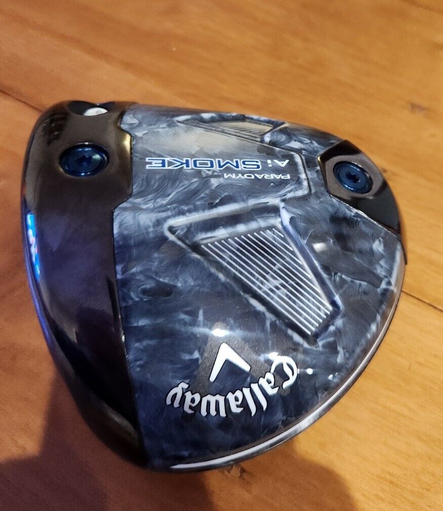 TOUR ISSUE CALLAWAY PARADYM Ai SMOKE TRIPLE DIAMOND MAX 10.5° DRIVER - HEAD ONLY