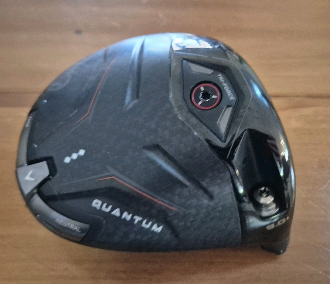 CALLAWAY QUANTUM 9.0+ TRIPLE DIAMOND MAX   - HEAD ONLY - TC SERIAL TOUR ISSUE +0