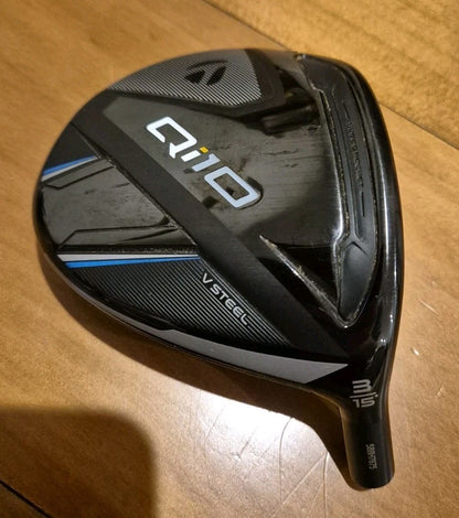 TAYLORMADE Qi10 V STEEL 15° 3 FAIRWAY WOOD - HEAD ONLY 0