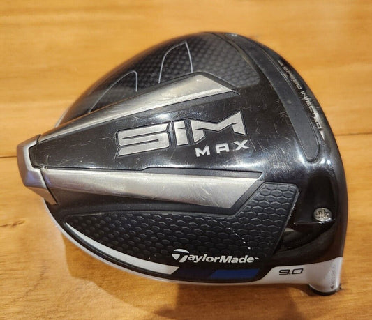 TAYLORMADE SIM MAX 9.0° DRIVER HEAD ONLY