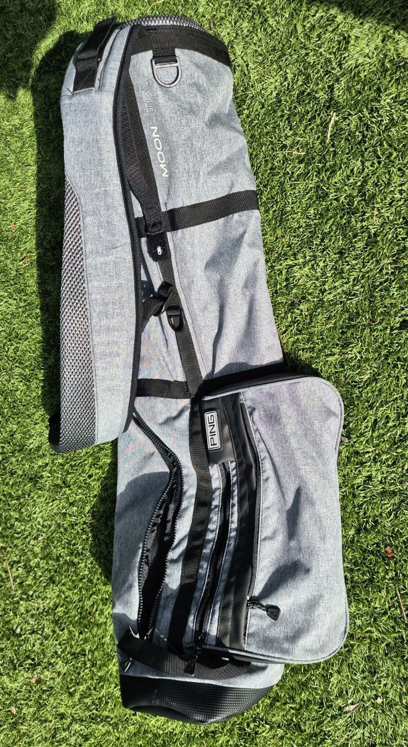 PING MOON LITE GOLF CARRY / STAND BAG  ️1
