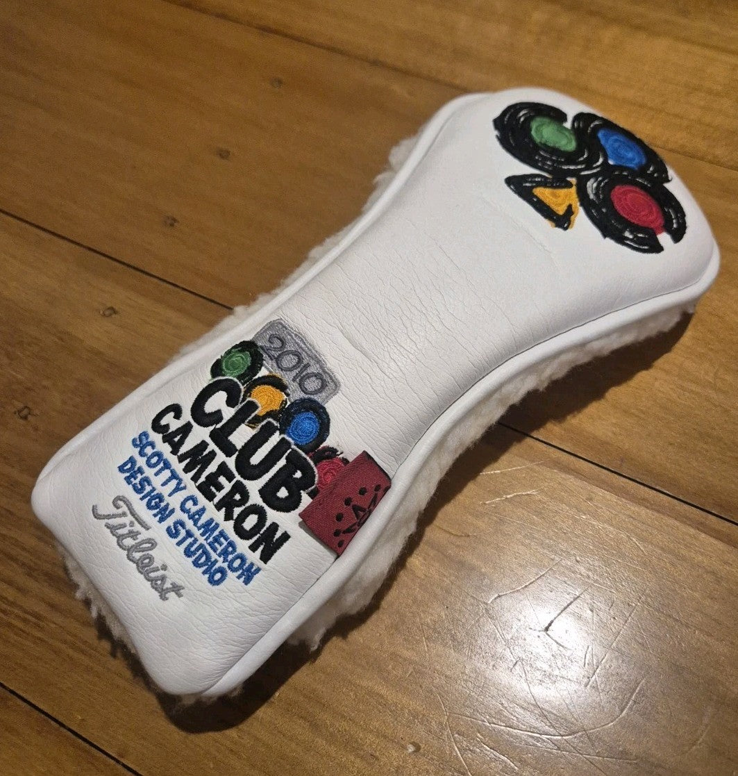 SCOTTY CAMERON DESIGN STUDIO CLUB CHAMPION 2010     Headcover HYBRID TITLEIST 2