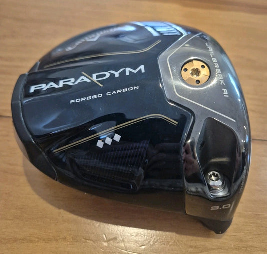 CALLAWAY PARADYM TRIPLE DIAMOND   9° DRIVER HEAD ONLY  TOUR ISSUE0