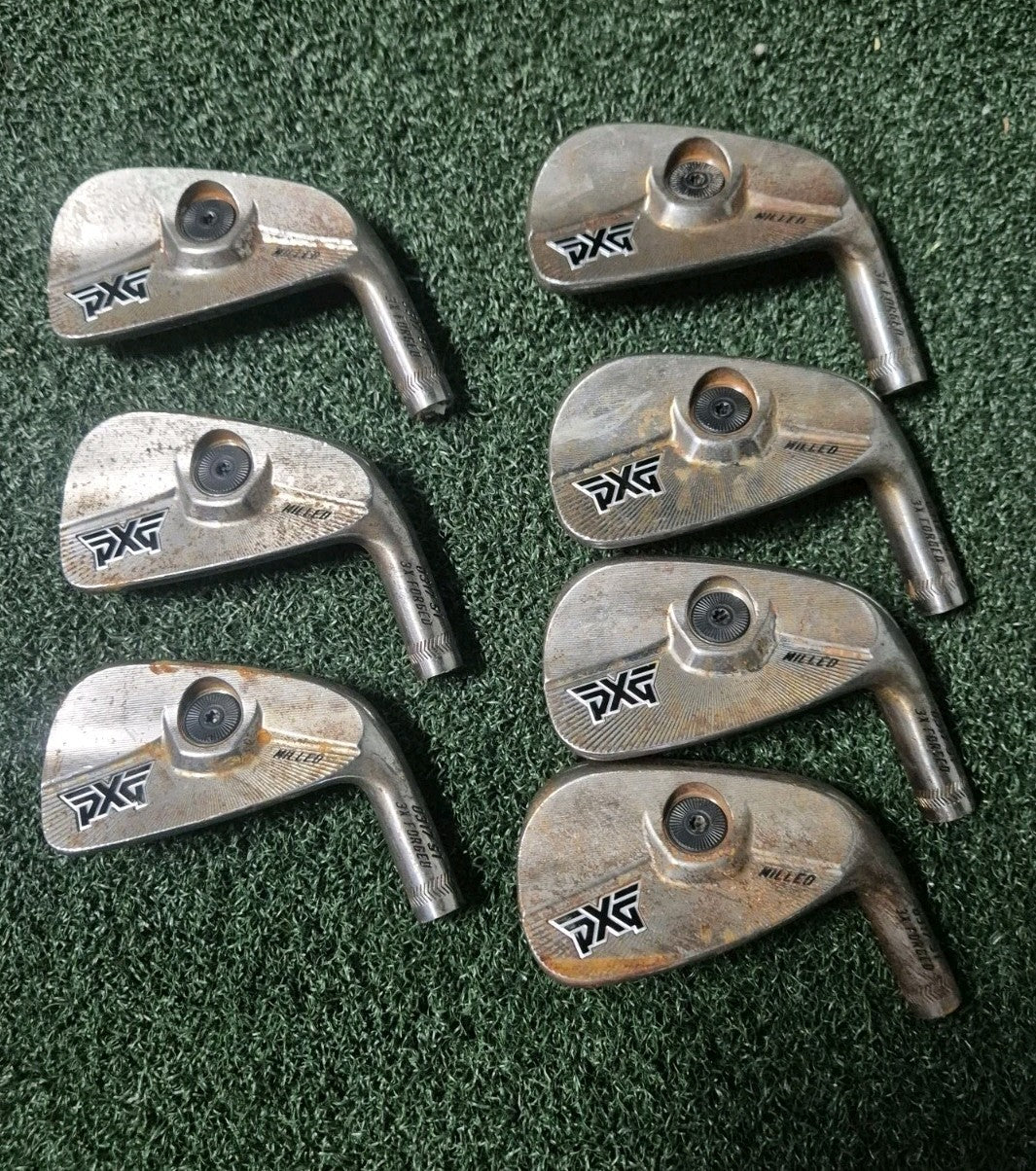 PXG MILLED 0317 ST 3X FORGED IRONS 4-PW RAW HEADS ONLY 0