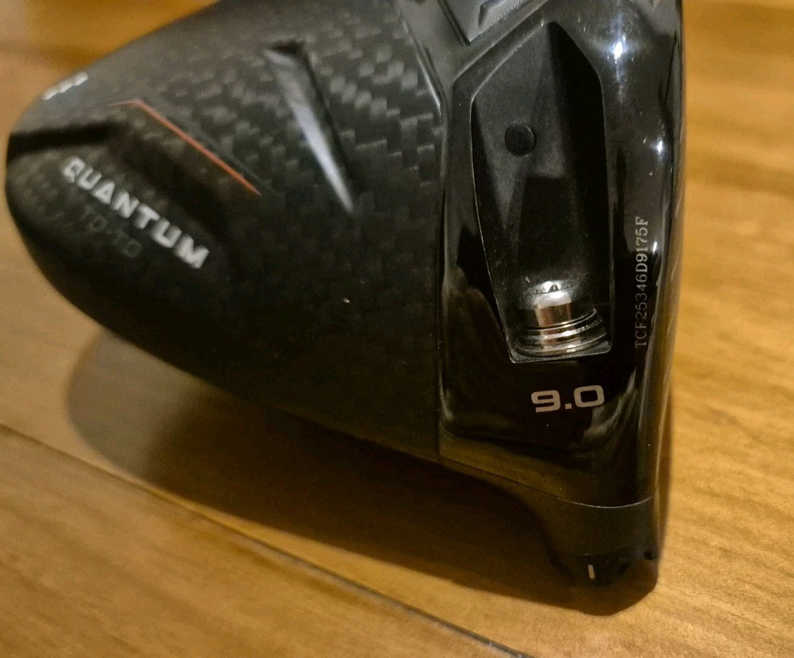CALLAWAY QUANTUM 9.0 TRIPLE DIAMOND TD TD TOUR DRAW MAX   HEAD ONLY TOUR ISSUE1