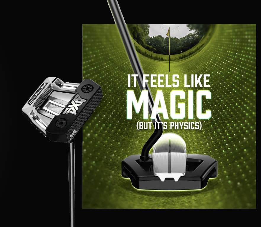 PXG ALLAN PUTTER S-HOSEL PERFECTLY BALANCED DESIGN - RESIST THE TWIST