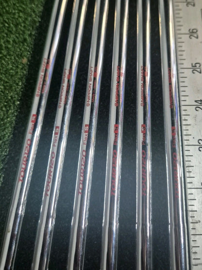NIPPON MODUS 3 TOUR 120S IRON IRONS SHAFTS MMC GRIPS 5-PW 0.355 TAPER TIP7