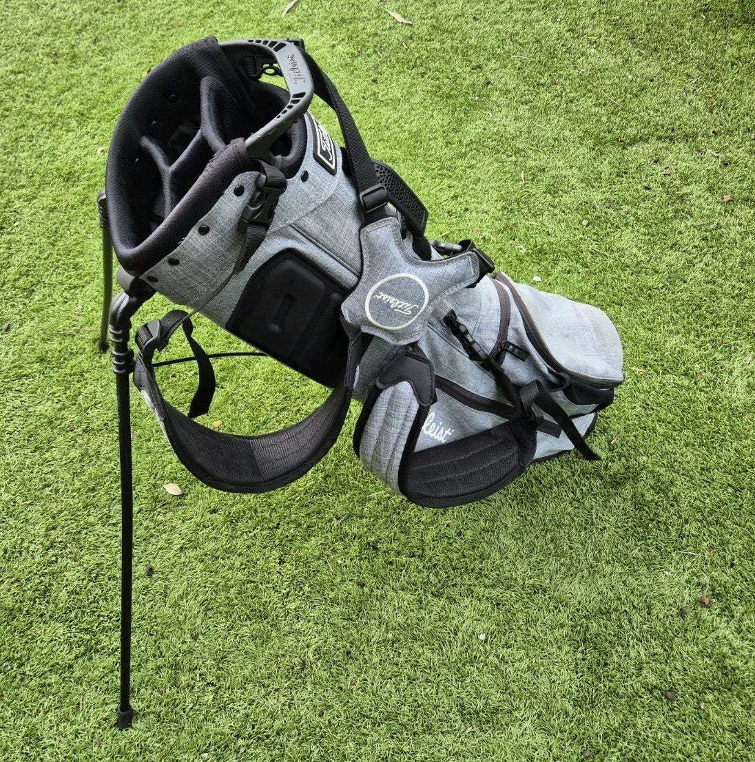 TITLEIST GOLF CART CARRY BAG BLACK STAND BAGS6