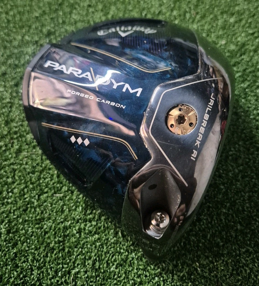 CALLAWAY PARADYM TRIPLE DIAMOND   9° DRIVER HEAD ONLY  TOUR ISSUE MINT1