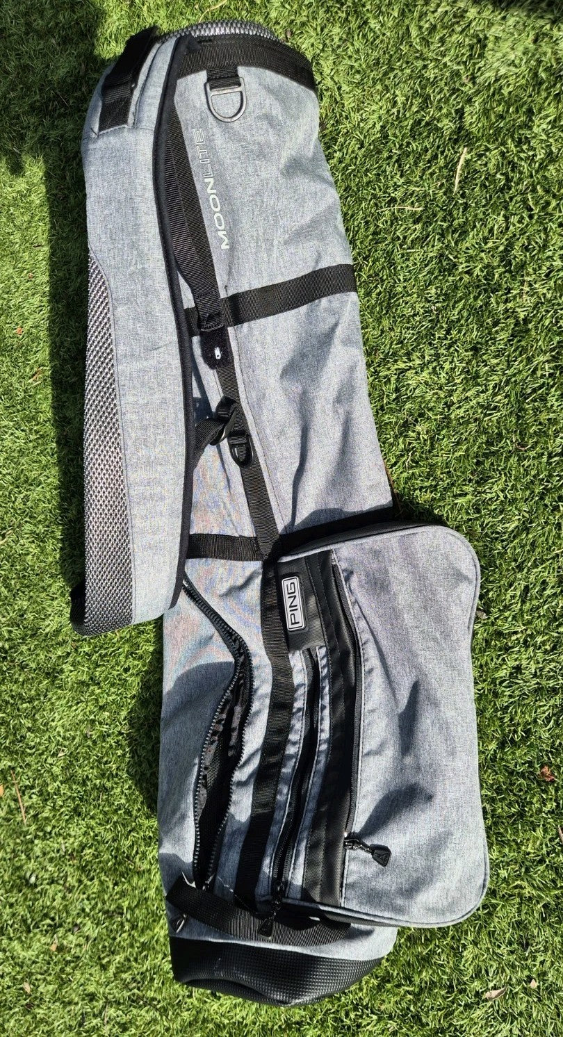 PING MOON LITE GOLF CARRY / STAND BAG  ️0
