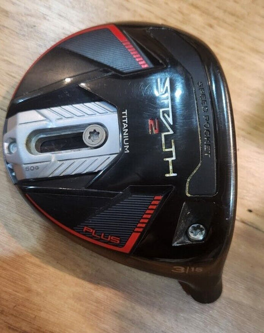 TAYLORMADE STEALTH 2 and STEALTH PLUS 2 + FAIRWAY WOODS AND HEADCOVERS HEAD ONLY
