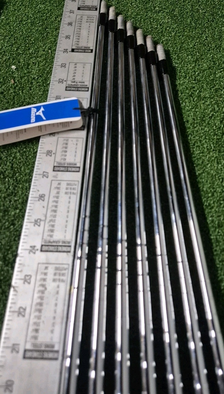 TRUE TEMPER AMT BLACK REGULAR IRON IRONS SHAFTS MMC GRIPS 4-PW 0.355 TAPER TIP3