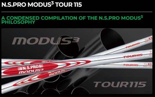 Nippon Modus Tour 115 Golf Shaft - 4i-PW New Pulled Shafts